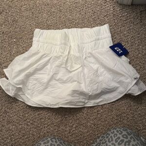 JoyLab White Mini Skirt
